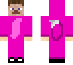 pink squirrel onesie blank head