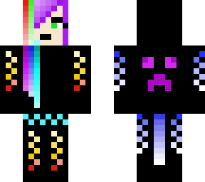 rainbow girl
