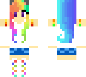 rainbow girl