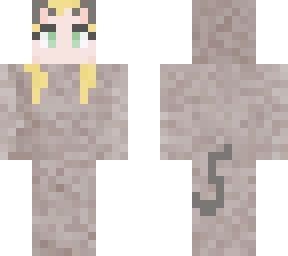 simple skin - girl in cat pijama xd idk