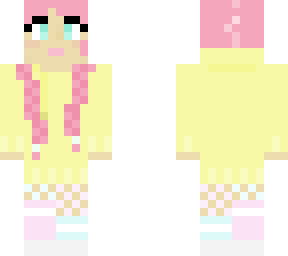 skin pastel hoodie girl