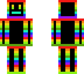 the raimbow  man