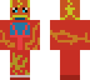 the warrior in the red mask