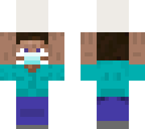 Steve Paper Minecraft Skins