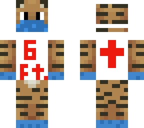 6 ft. apart tiger