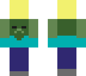 a more vibrant zombie with gold block (credit to j105john)