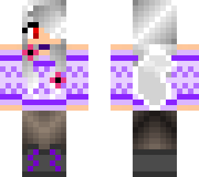albino girl fall/winter werewolf