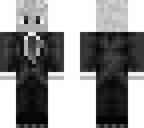 black and white man