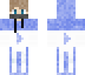 blue camo dude