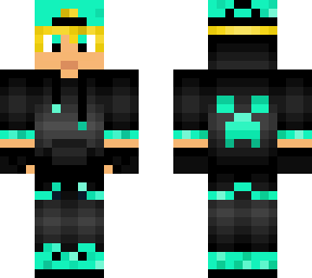 blue creeper hoodie