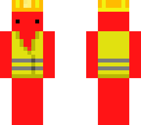 bright red goo