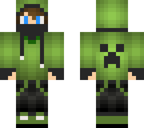 Creeper Hoodie Boy | Minecraft Skins