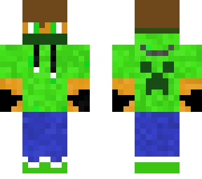 creeper hoodie (hood off)