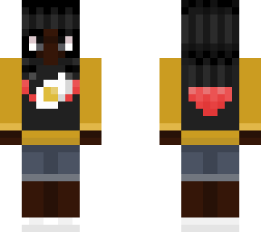 cute black girl with egg boi hoodie