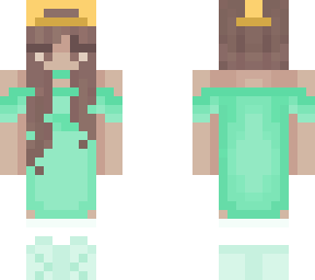 duckie hat w/ teal dress and boots