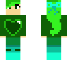 green girl