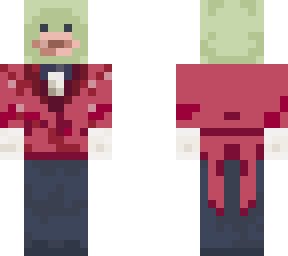 less creepy frog man red