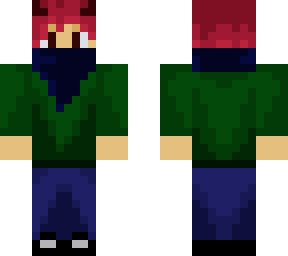 masked devil boy
