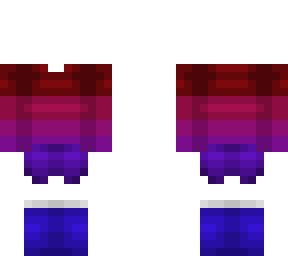 outfit base - dusk - red fade pink, magenta, purple & blue