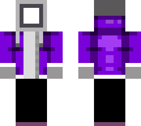 purple sweater