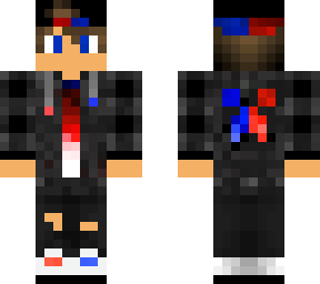 red and blue