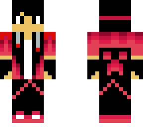 red minecraft gamer