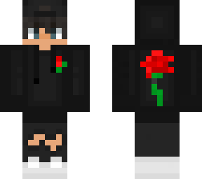 rose hoodie guy