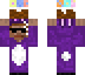 sidearms = purple easter bunny