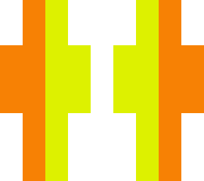 smug orange and yellow