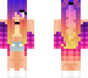 sunset hair edit