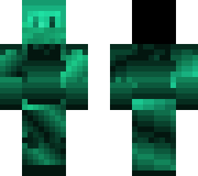 aqua green man