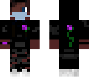 black guy with a mask