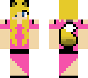 blonde fox girl maid of honor