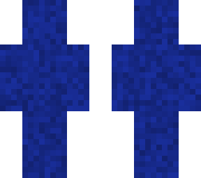 blue frosting man