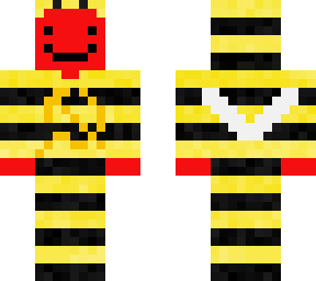 communist man with bee costume