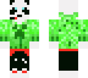 creeper panda hoodie