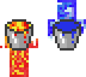 edit of lava and water