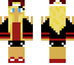 hat girl with blonde hair