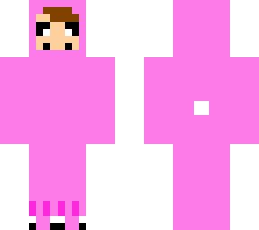me w/ unspeakable merch now w/ mouth & no hat hair and with new pink bunny suit