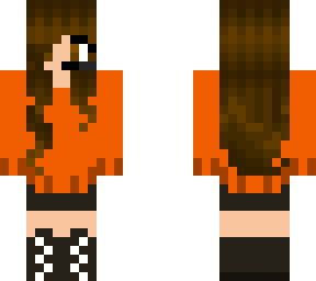 orange poncho