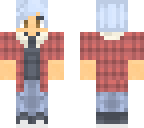 plaid blue dude