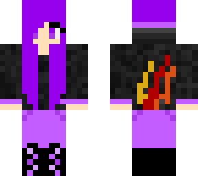 purple and black preston plays fan girl!