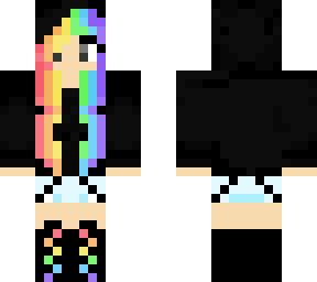 rainbow girl