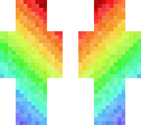 sideways rainbow