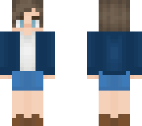 simple navy blazer