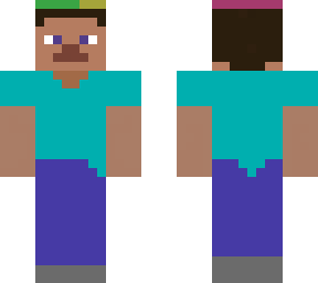 steve with chrome hat