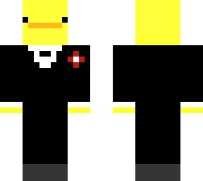 tuxedo ducky