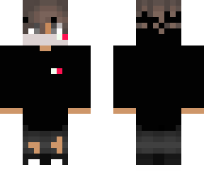 basic white boy with mask