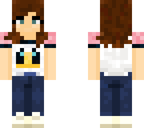 bee tshirt and jeans
