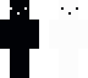 black,white